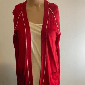 CARDIGAN - Red -Medium